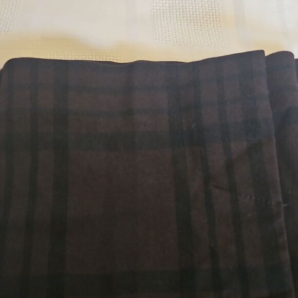Suzy Sheir Black & Brown Plaid Pants - Picture 11 of 16